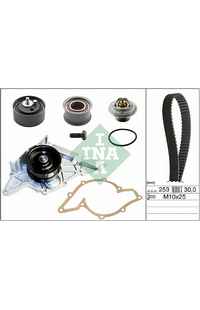 Pompa acqua + Kit cinghie dentate INA