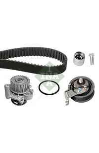 Pompa acqua + Kit cinghie dentate INA