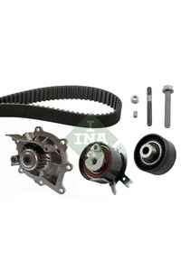 Pompa acqua + Kit cinghie dentate INA