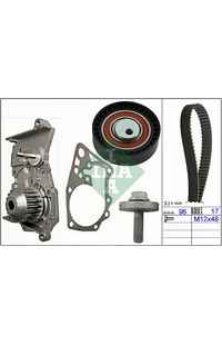 Pompa acqua + Kit cinghie dentate INA 204-530 0604 30