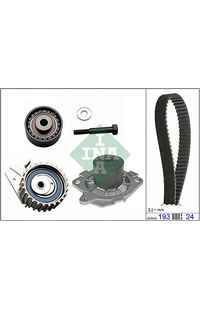 Pompa acqua + Kit cinghie dentate INA