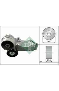 Braccio tenditore, Cinghia Poly-V INA