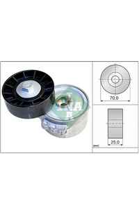 Braccio tenditore, Cinghia Poly-V INA