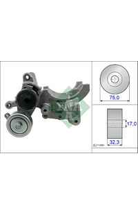 Braccio tenditore, Cinghia Poly-V INA 204-534 0452 10