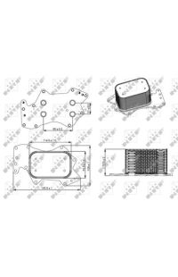 Ammortizatore pneumatico, Cofano bagagli /vano carico nrf