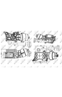 Radiatore olio, Olio motore nrf