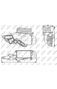 Radiatore olio, Olio motore nrf