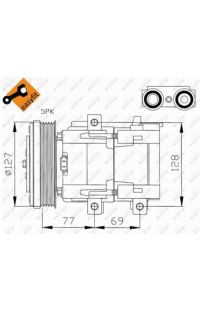 Sensore, N° giri ruota nrf