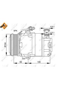 Generatore di impulsi, Albero a gomiti nrf