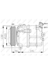 Compressore, Climatizzatore nrf