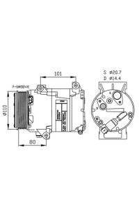 Compressore, Climatizzatore nrf