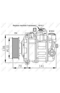 Compressore, Climatizzatore nrf