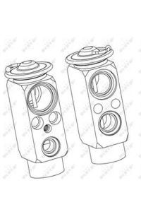 Valvola ad espansione, Climatizzatore nrf