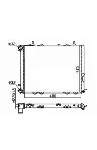 Radiatore, Raffreddamento motore nrf