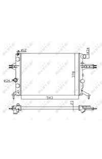 Radiatore, Raffreddamento motore nrf
