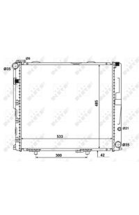 Radiatore, Raffreddamento motore nrf