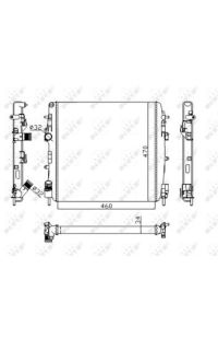 Radiatore, Raffreddamento motore nrf