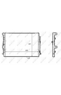 Radiatore, Raffreddamento motore nrf