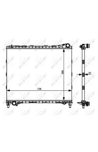 Radiatore, Raffreddamento motore nrf