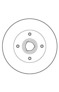 Disco freno ABS 206-15962