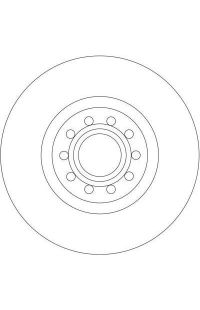 Disco freno ABS 206-16930
