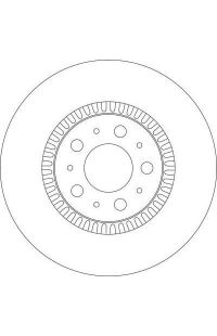 Disco freno ABS 206-17012