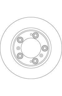 Disco freno ABS 206-17072