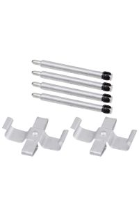 Set di accessori, pastiglia del freno a disco ABS