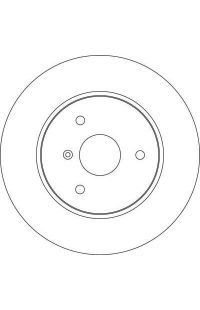 Disco freno ABS 206-17161