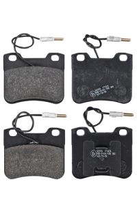 Set di pastiglie, freno a disco (4pz) ABS