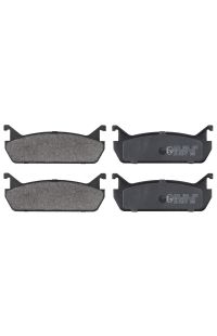 Kit pastiglie freno, Freno a disco ABS 206-36723