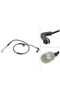 Contatto segnalazione, Usura past. freno/mat. d'attrito ABS