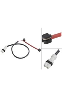 Contatto segnalazione, Usura past. freno/mat. d'attrito ABS