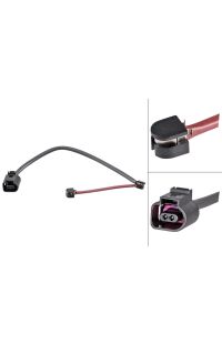 Contatto segnalazione, Usura past. freno/mat. d'attrito ABS