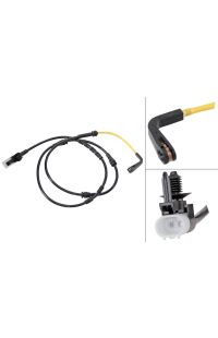 Contatto segnalazione, Usura past. freno/mat. d'attrito ABS 206-39976