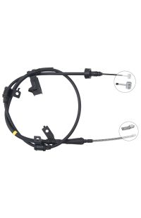 Tirante, freno di stazionamento ABS