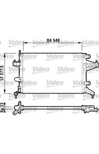 Radiatore, Raffreddamento motore valeo