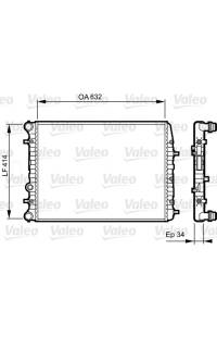 Radiatore, Raffreddamento motore valeo