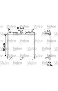 Radiatore, Raffreddamento motore valeo