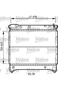Radiatore, Raffreddamento motore valeo