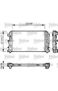 Radiatore, Raffreddamento motore valeo