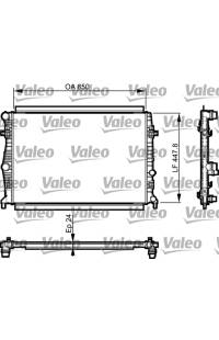 Radiatore, Raffreddamento motore valeo