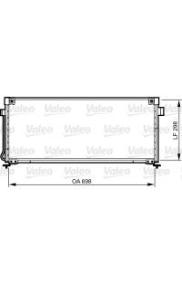 Condensatore, Climatizzatore valeo