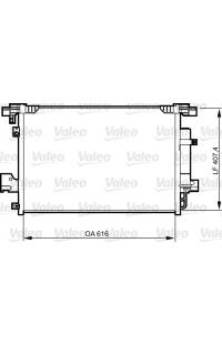 Condensatore, Climatizzatore valeo
