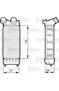 Intercooler valeo