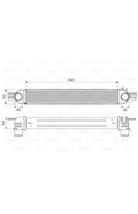 Intercooler valeo