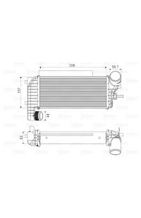 Intercooler valeo