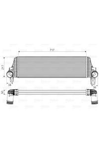 Intercooler valeo