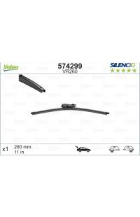 Spazzola tergi valeo