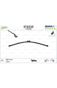 Spazzola tergi valeo